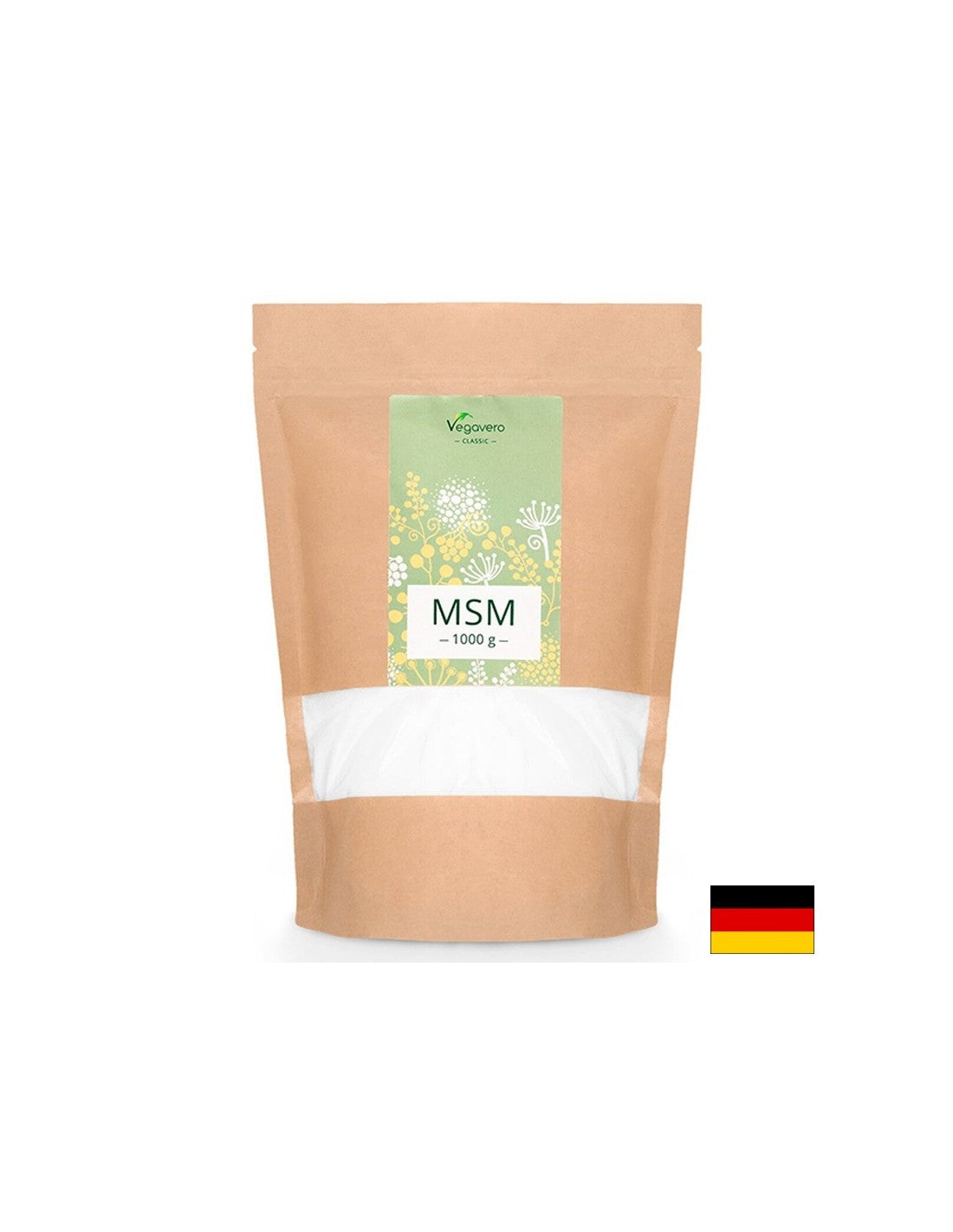 MSM metil sulfonil metan, 1 kg <tc>Vegavero</tc> prašek