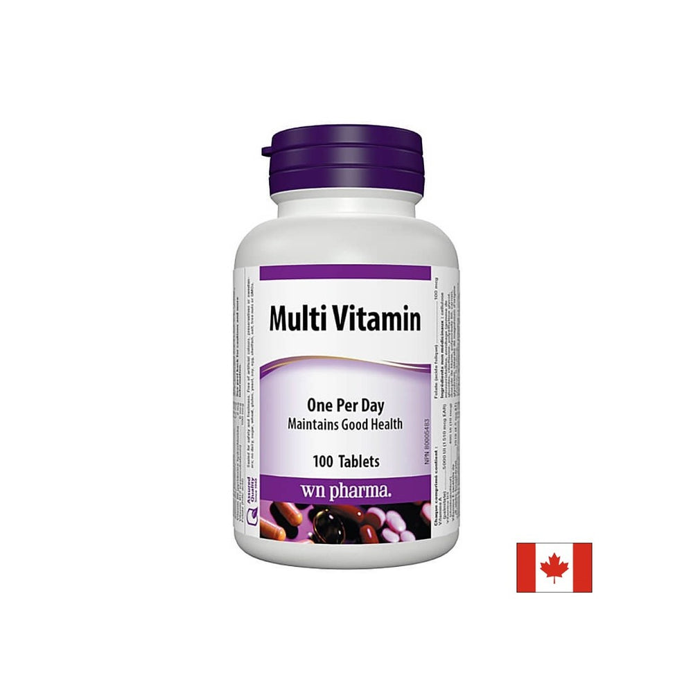 Multivitamini - Multivitamini, 100 tablet <tc>Webber Naturals</tc>