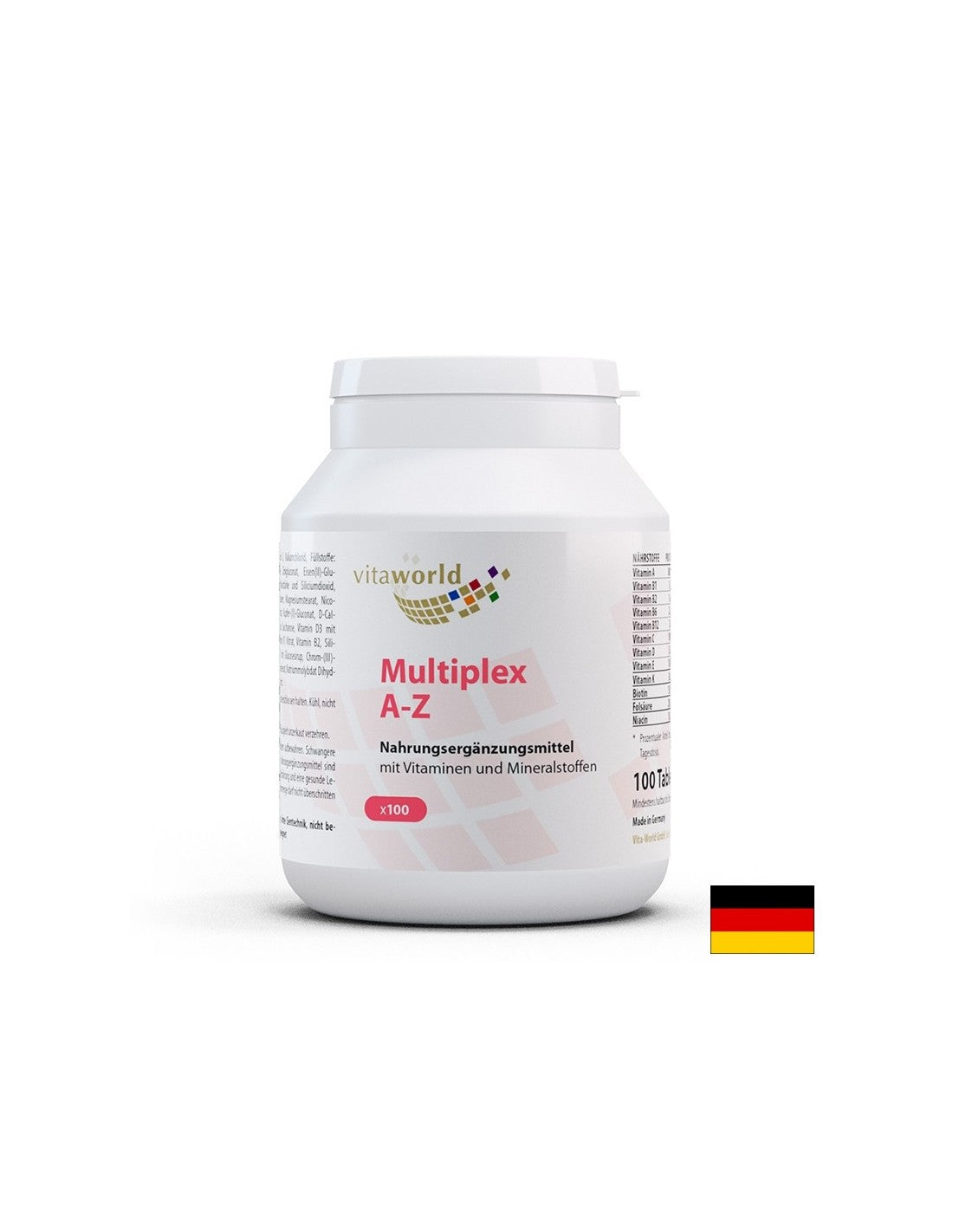 Multipleksni vitamini in minerali A-Z, 100 tablet