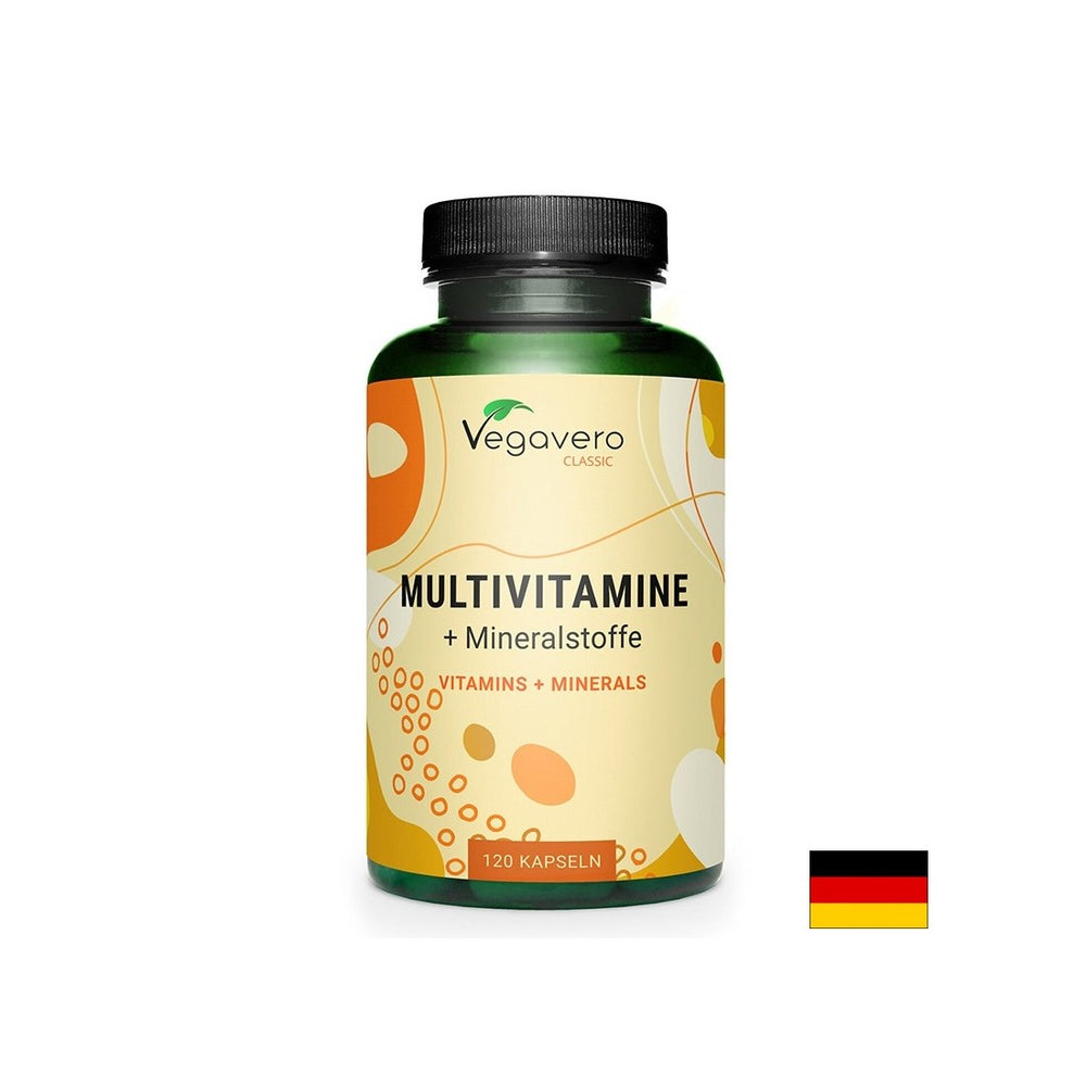 Multivitamini in minerali (veganska formula), 120 kapsul