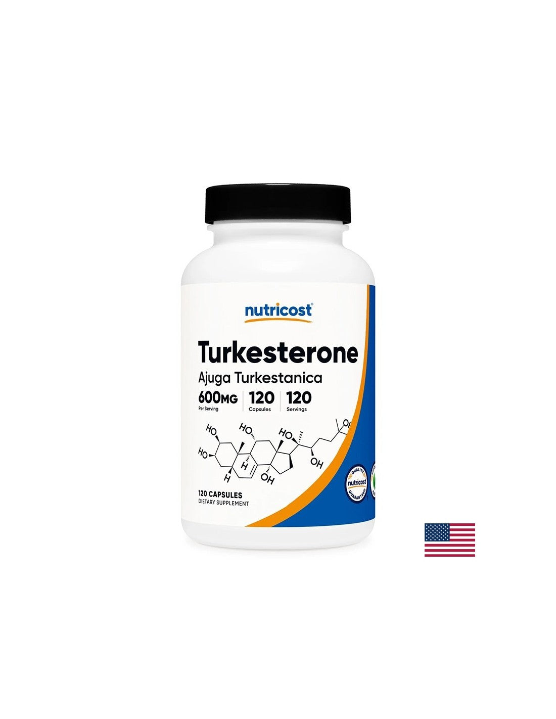 Mišična masa in vzdržljivost - turkesterone, 60 mg x 120 kapsul