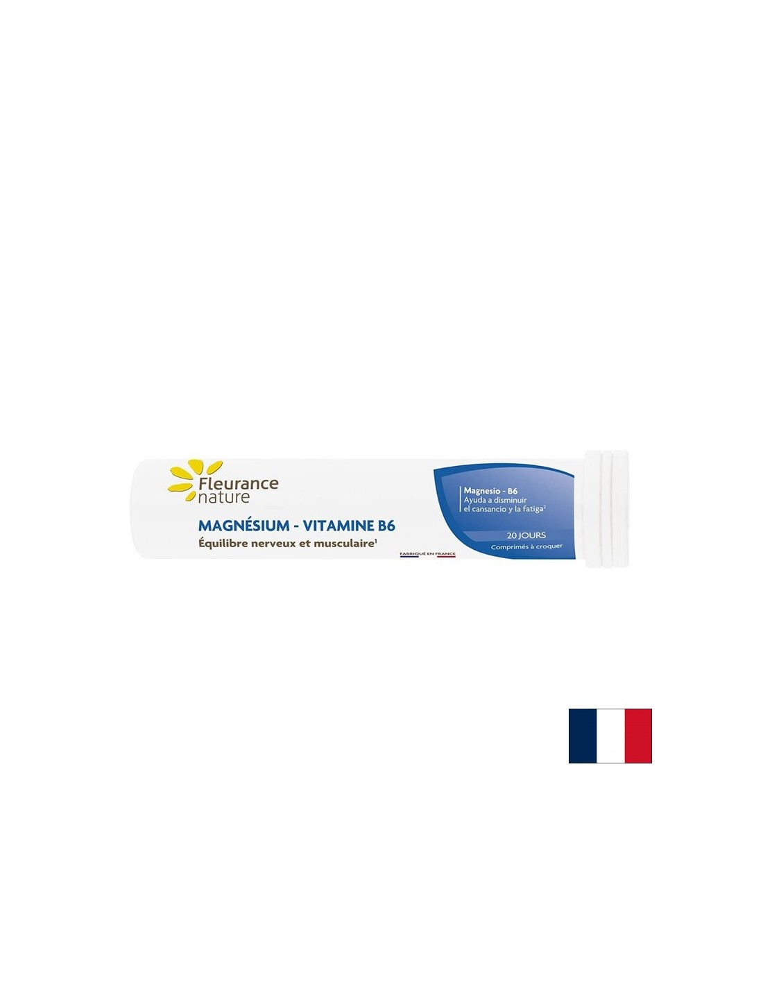 Mišični, srčni in živčni sistem - magnezij (karbonat) 300 mg + vitamin B6 2 mg, 20 tablet