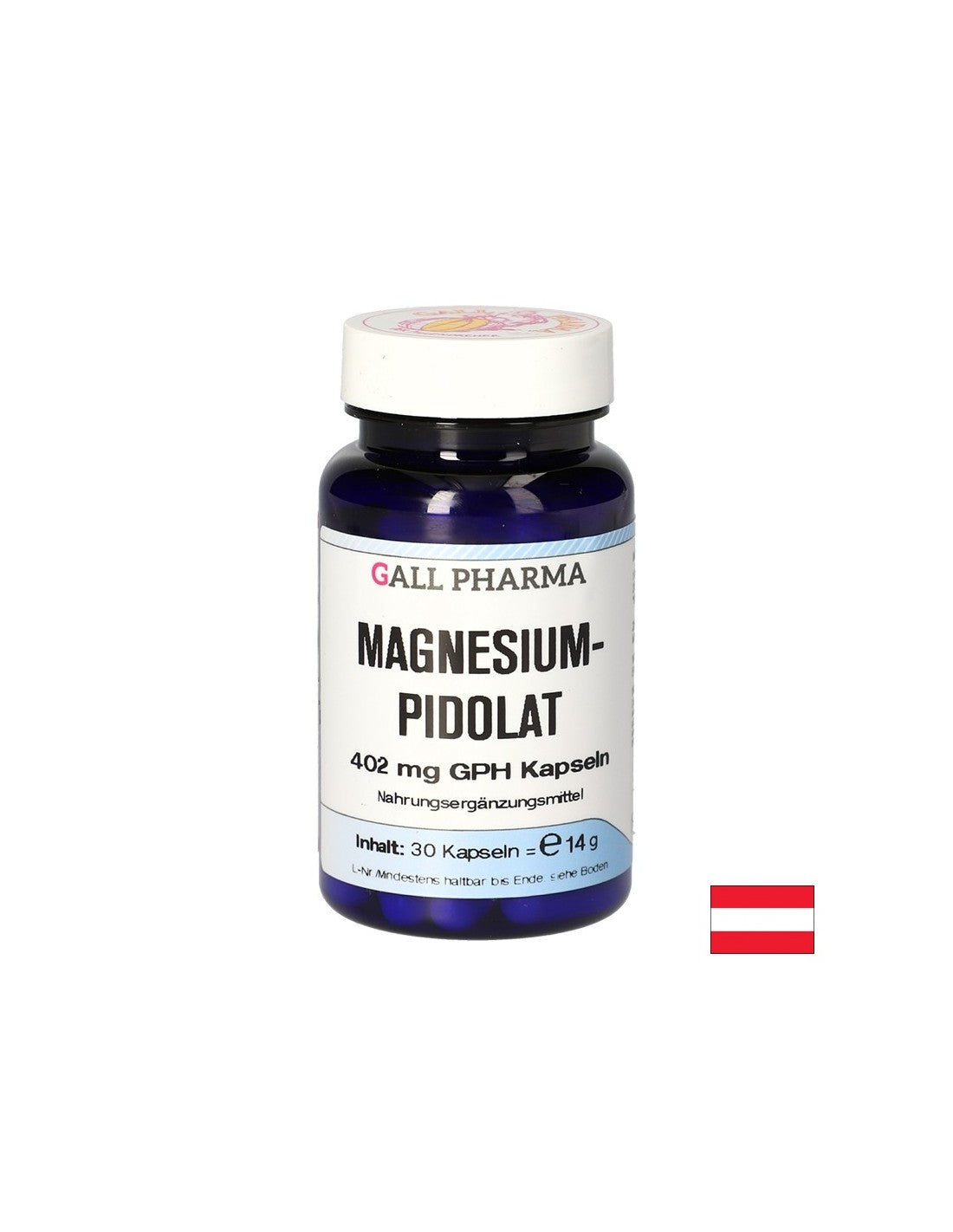 Mišični, srčni in živčni sistem - magnezij (pidolat), 402 mg x 30 kapsul