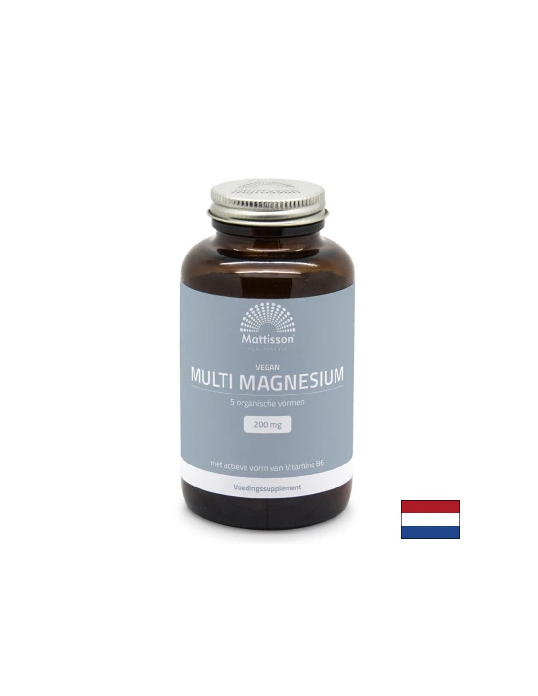 Mišični, srčni in živčni sistem - multi magnezij + vitamin B6 (veganska formula), 180 tablet