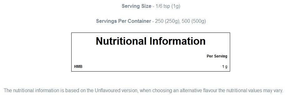 100% HMB aminokislina - 250 gramov