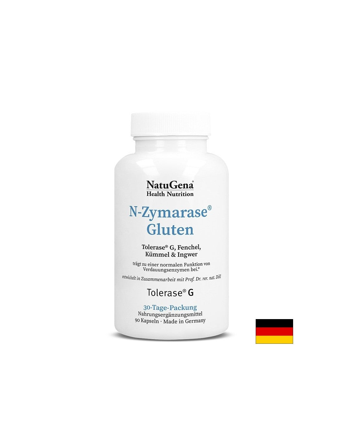 N-Zimarase® gluten (encimski kompleks za intoleranco za gluten), 90 kapsul