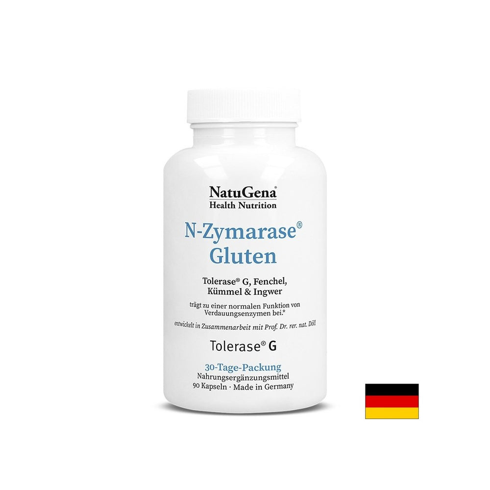 N-Zimarase® gluten (encimski kompleks za intoleranco za gluten), 90 kapsul