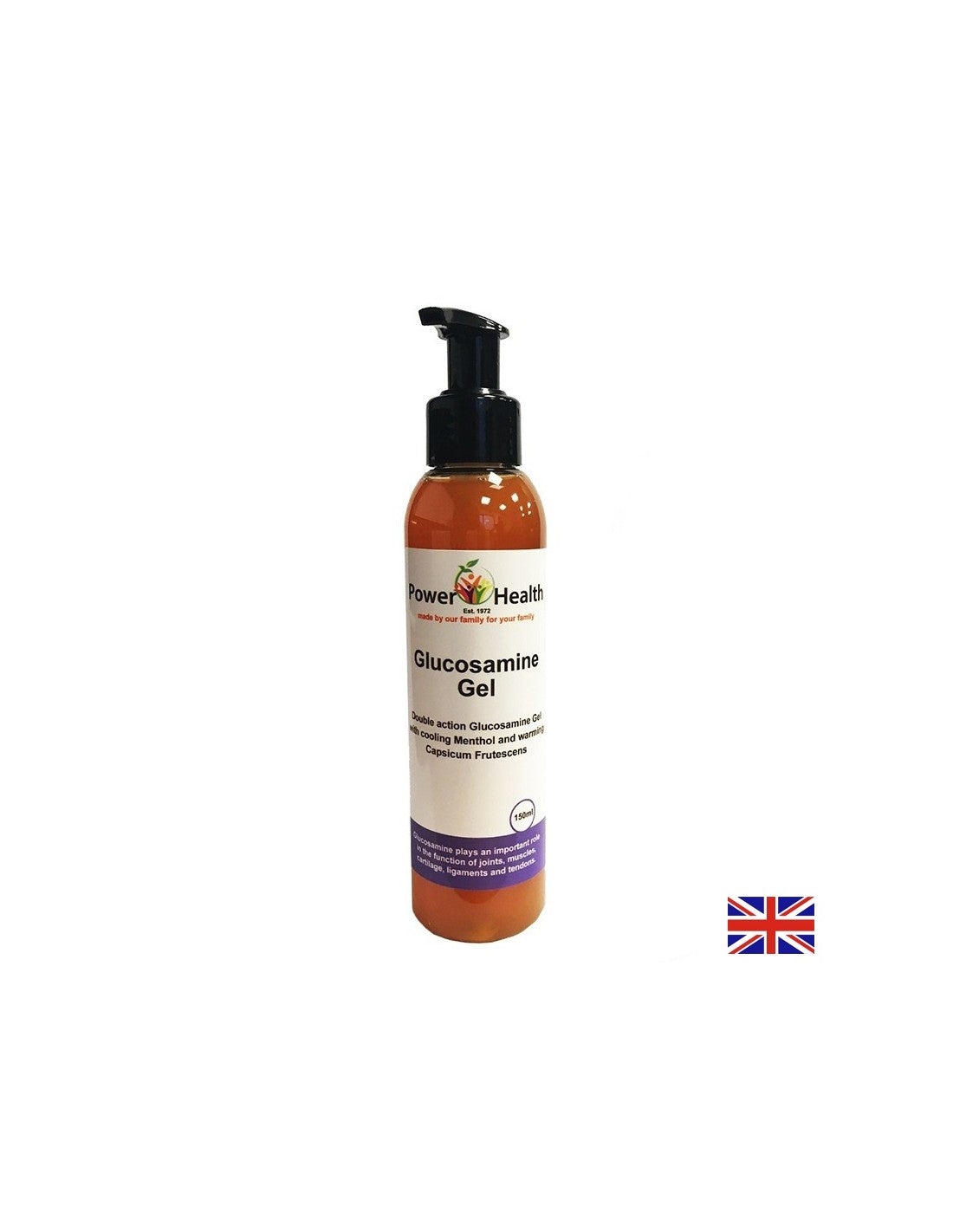 Zmanjša bolečine v sklepih - glukozamin gel, 150 ml