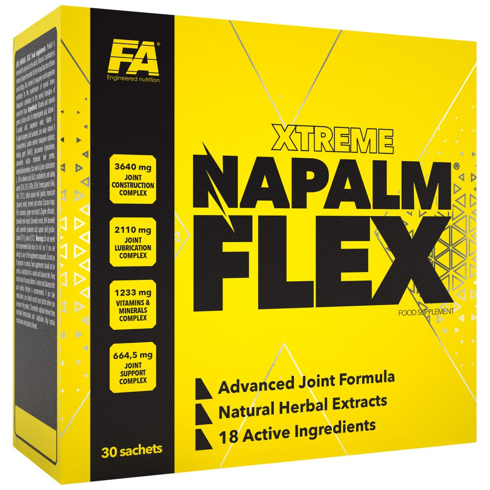 Xtreme Napalm Flex | Napredna skupna formula - 30 paketov