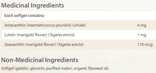 Astaxanthin plus 4 mg - 60 gel kapsul