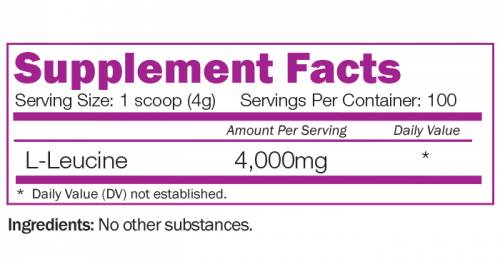 L -leucin v prahu - 400 gramov