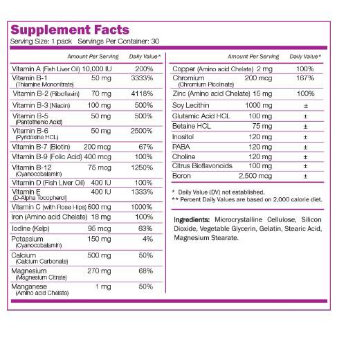 Super Vitapack - 30 paketov