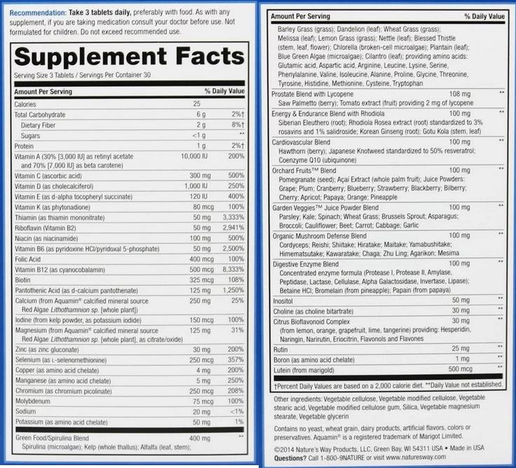 <tc>Alive</tc>! Moški Multi - 30 tablet