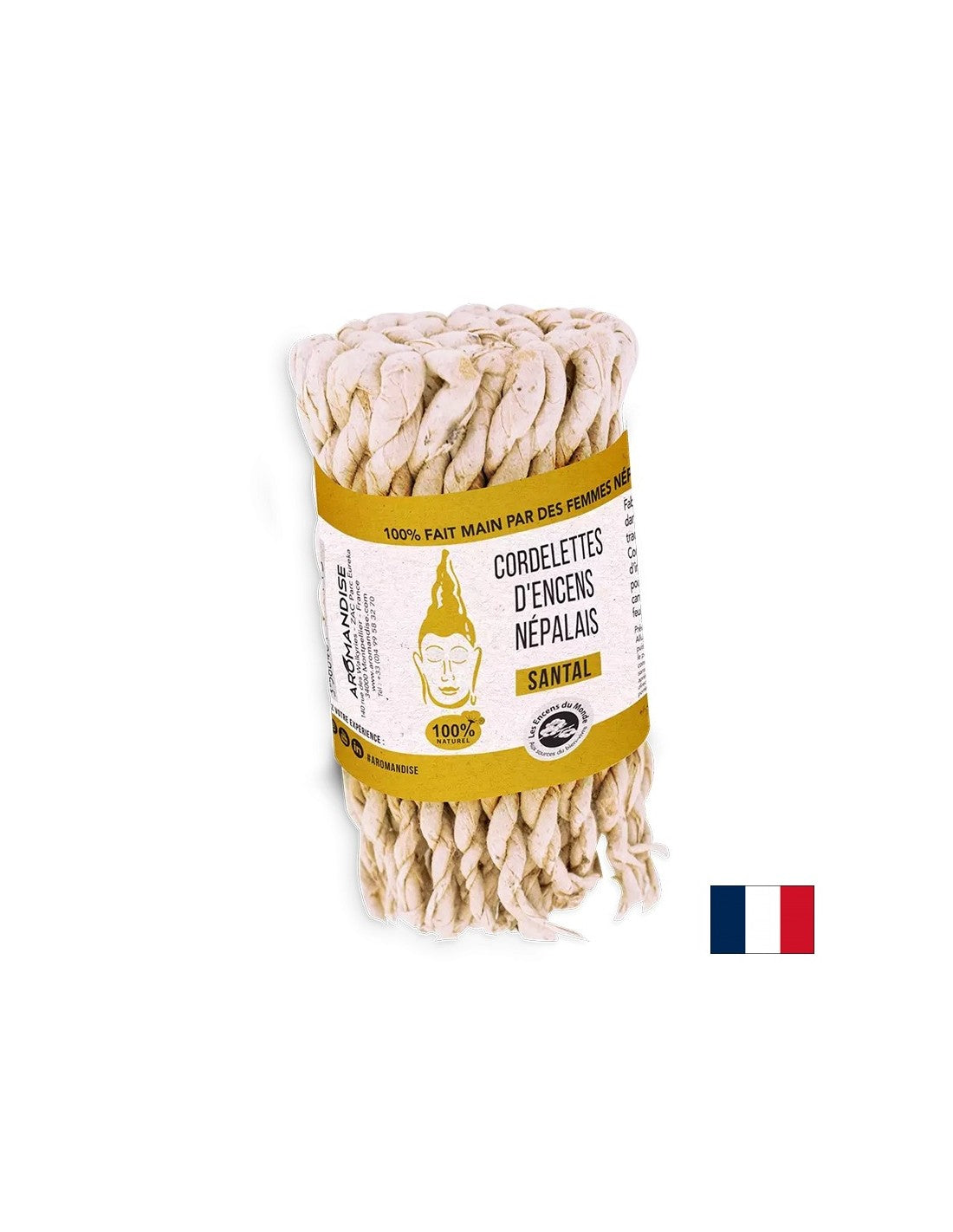 Nepalske goreče vrvi - <tc>San</tc>dalwood, 42 kosov.