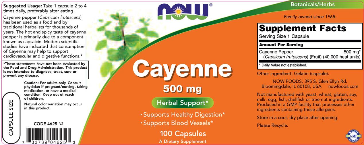 Cayenne 500 mg - 100 kapsul