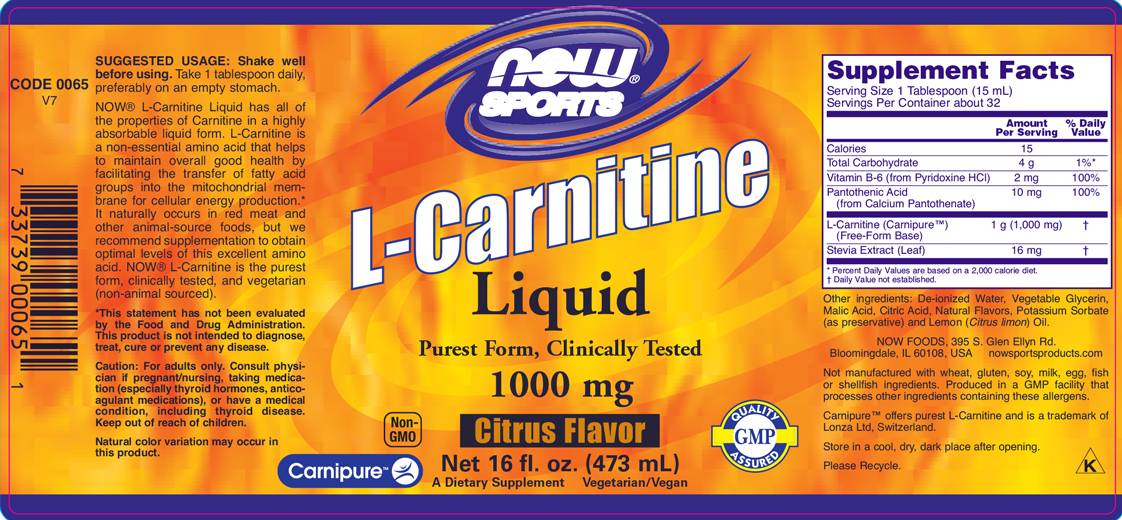 L -karnitin tekočina 1000 mg - 946 ml