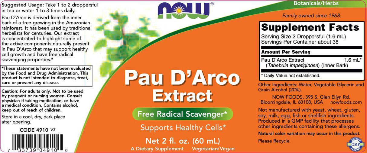 Pau d'Arco Extract tekočina - 60 ml