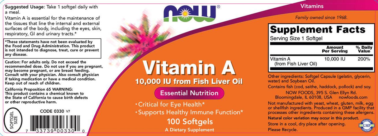 Vitamin a 10000 iu - 100 gel kapsul