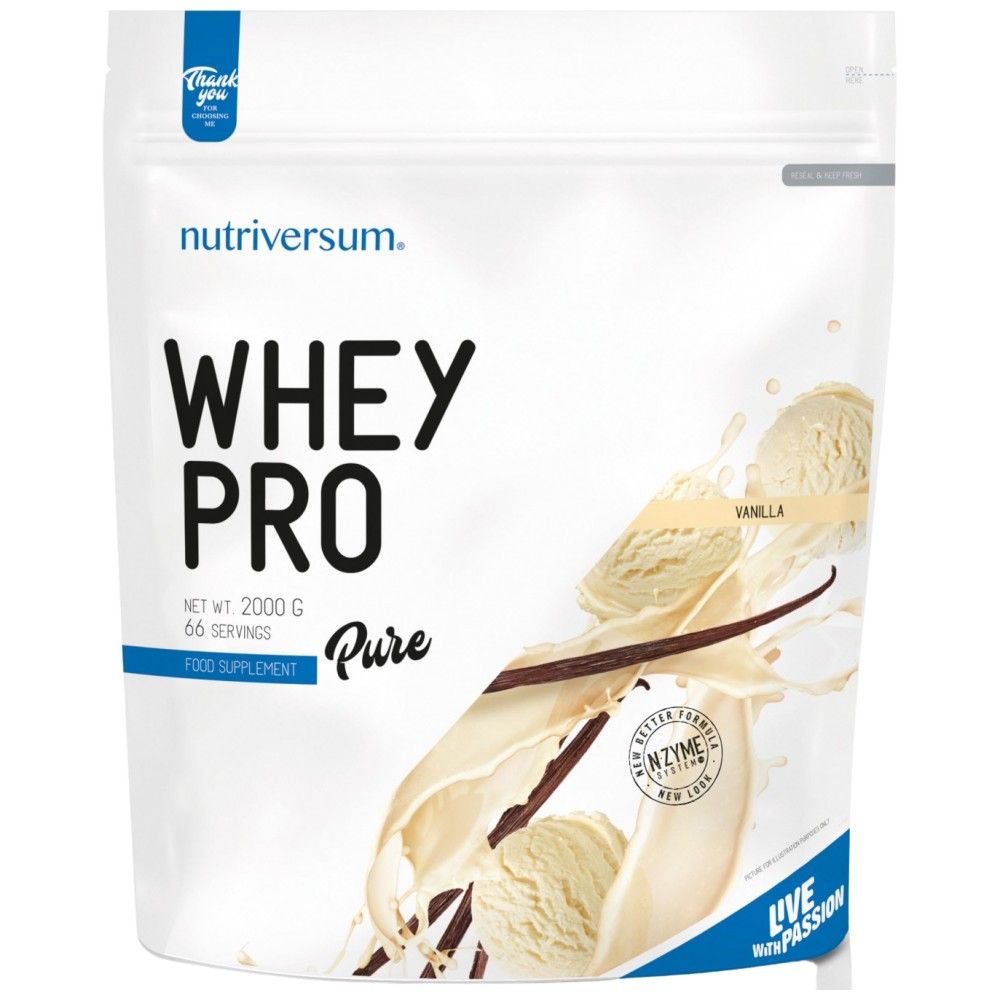Whey Pro Pure | z N -zimskim sistemom - 2000 gramov