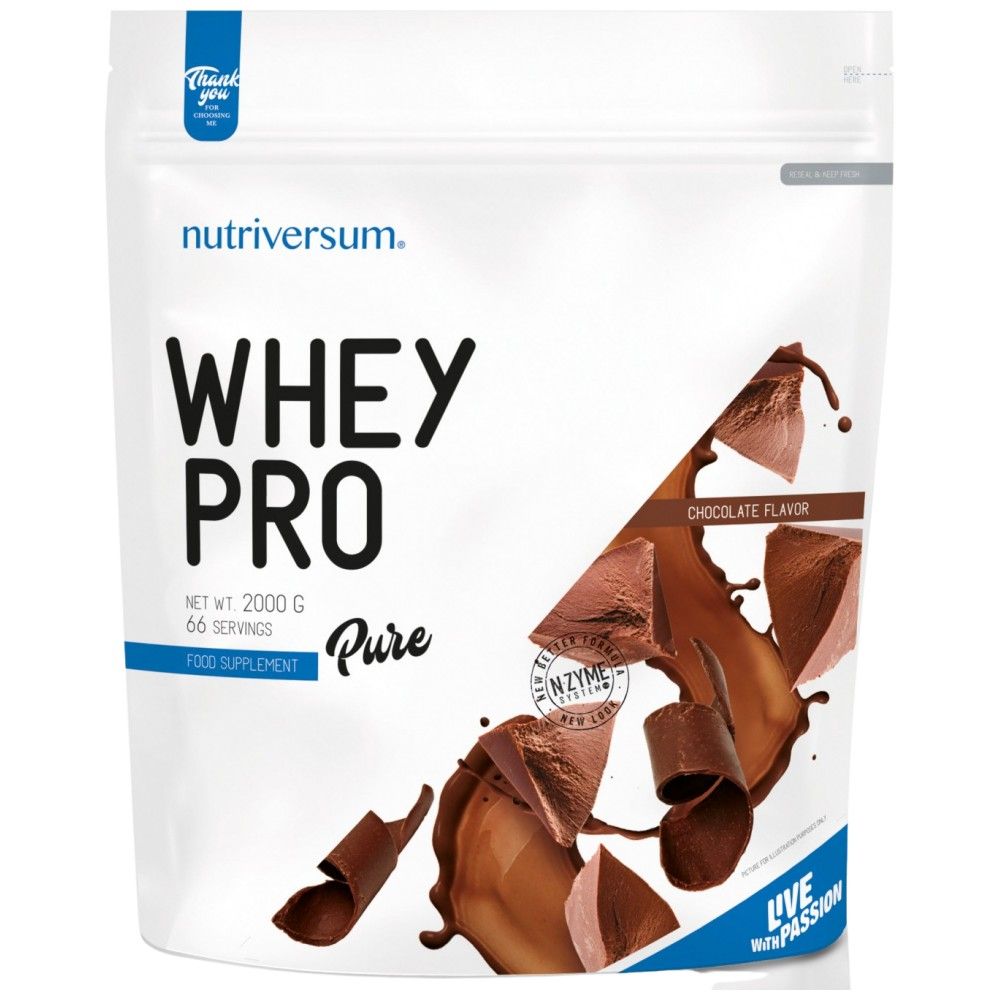 Whey Pro Pure | z N -zimskim sistemom - 2000 gramov