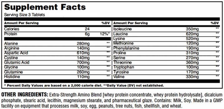 Amino 2700 - 700 tablet
