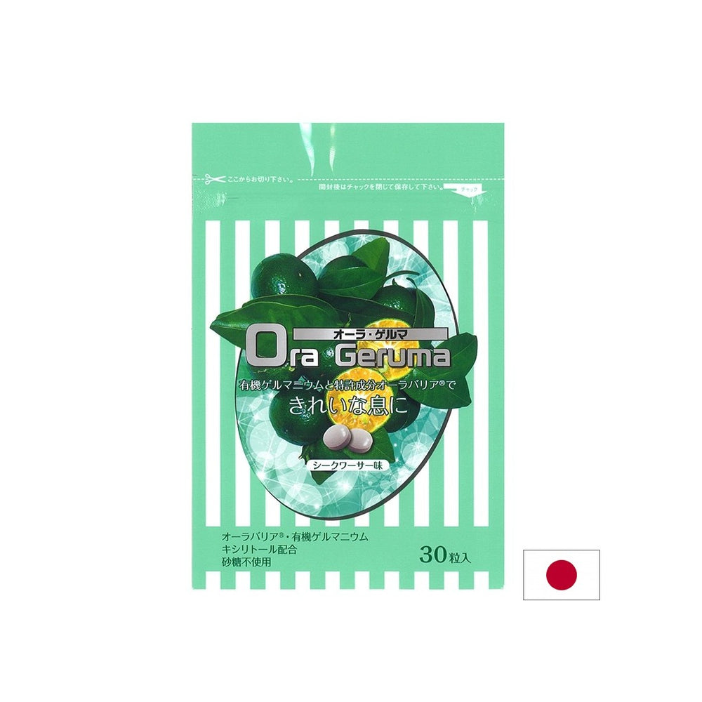 Ustno zdravje z germanijevimi in naravnimi encimi - Ora geruma, 30 podjezičnih tablet