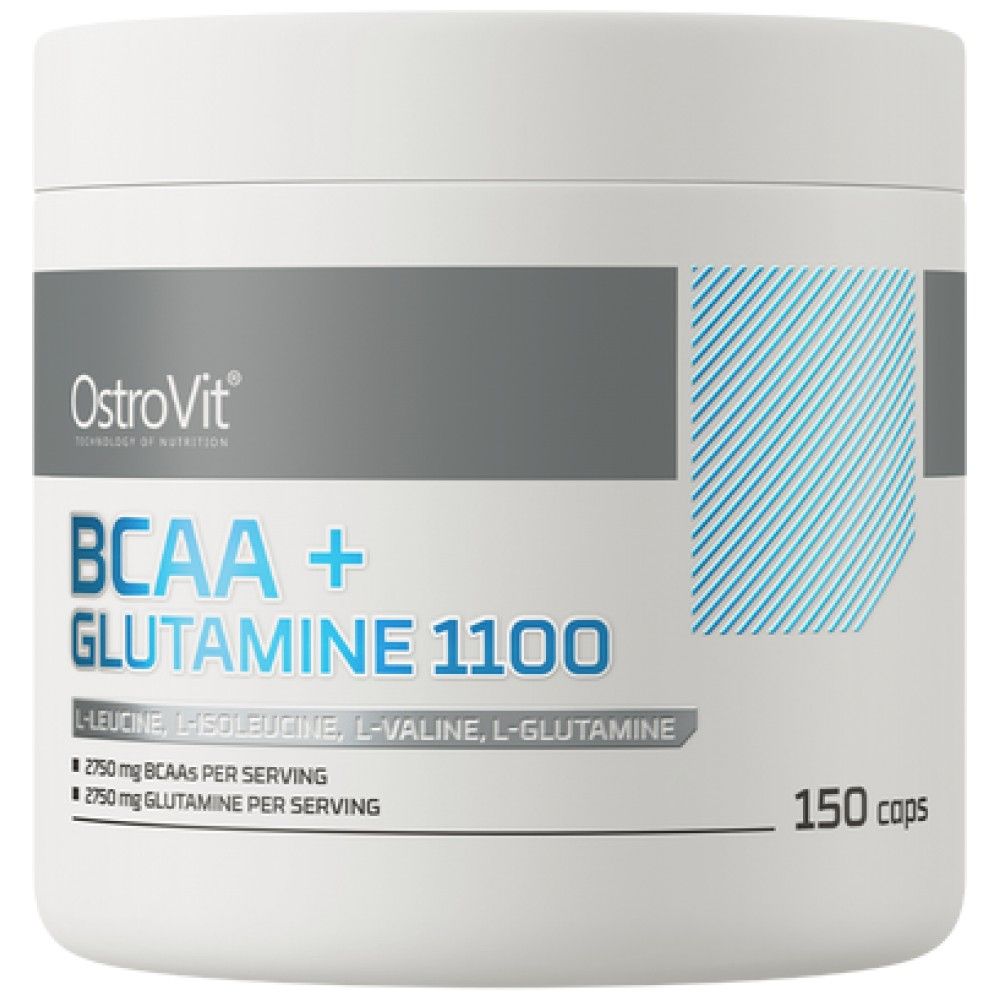 BCAA + glutamin 5500 mg - 150 kapsul