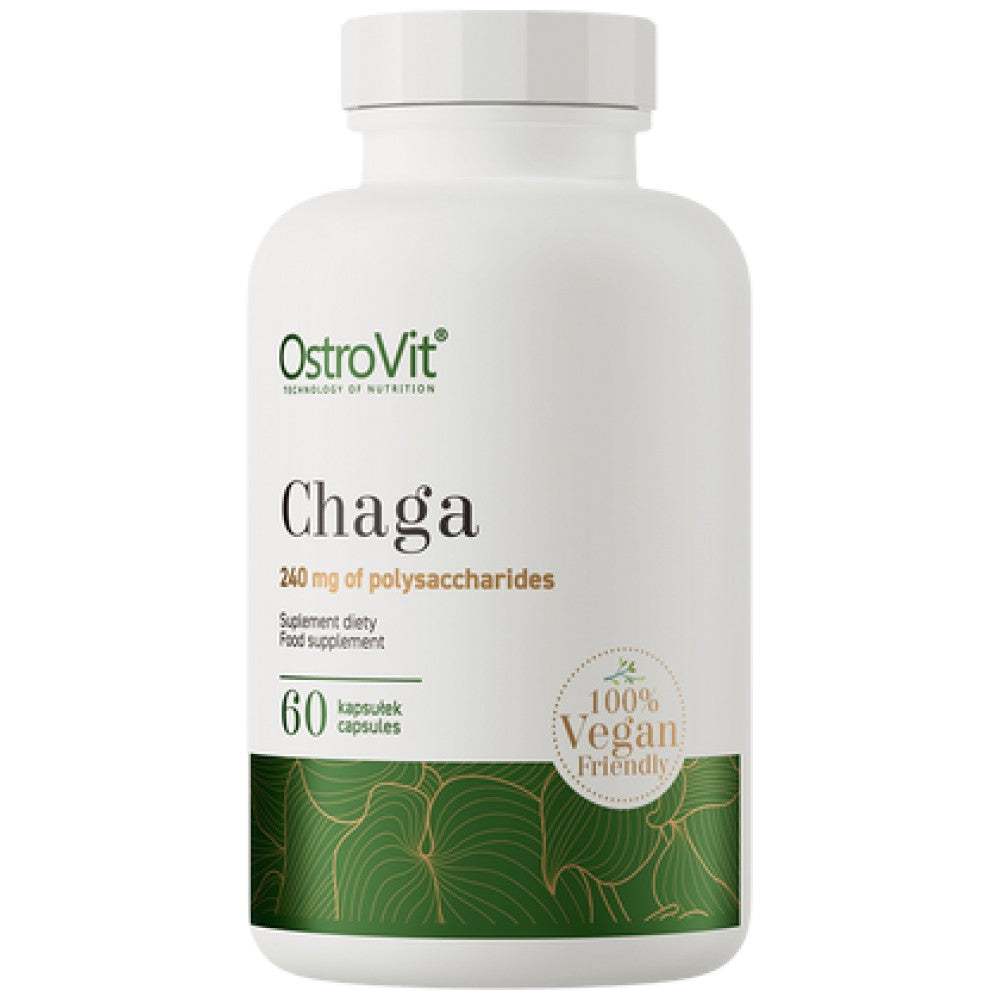 Chaga 600mg | Vege 60 kapsul