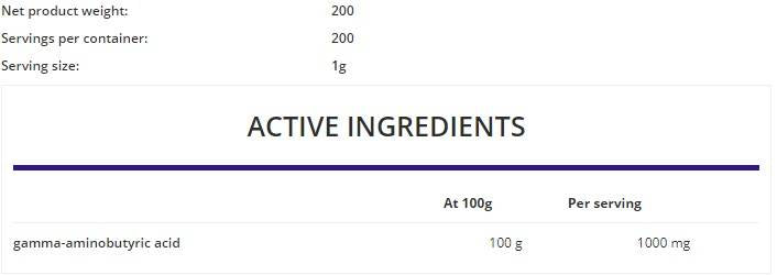 Gaba v prahu 200 gramov