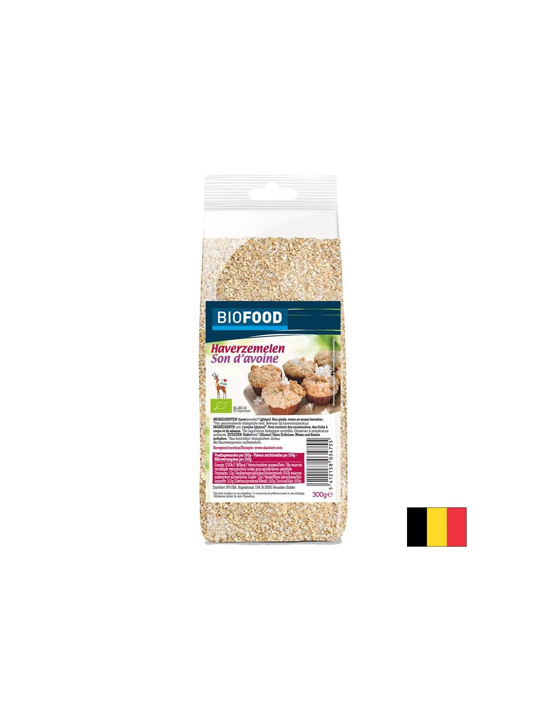 OAT Bran Bio, 300 g