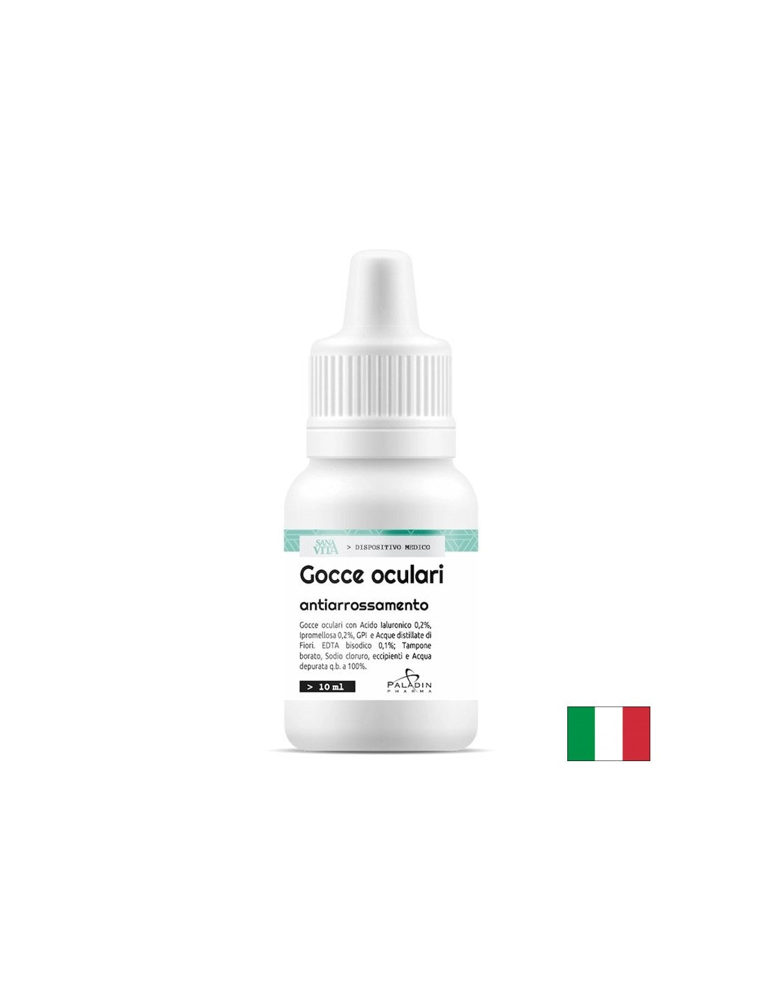 Vlažilne oči padce proti rdečici, 10 ml