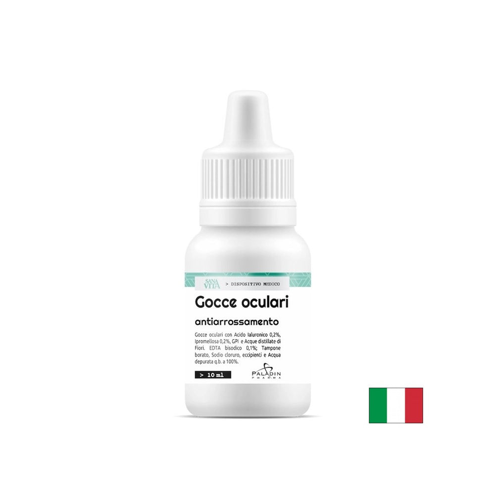 Vlažilne oči padce proti rdečici, 10 ml