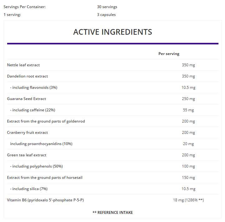 Hydro Out / Herbal Diuretic 90 kapsul