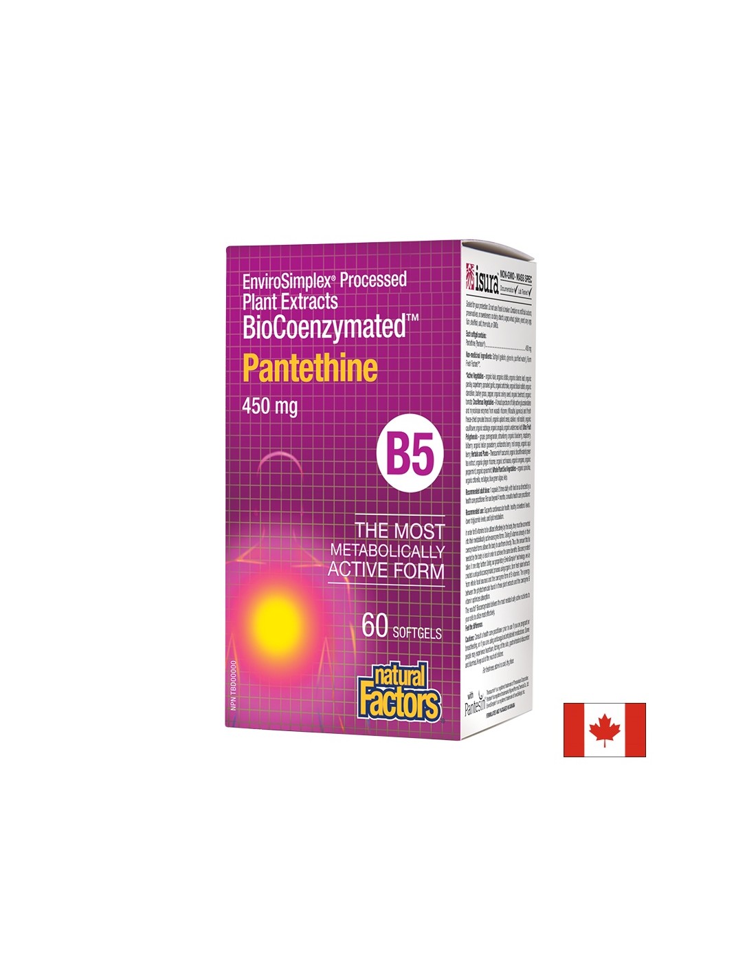 Pantethine Biocoencimyed ™ 450 mg - 60 gel kapsul