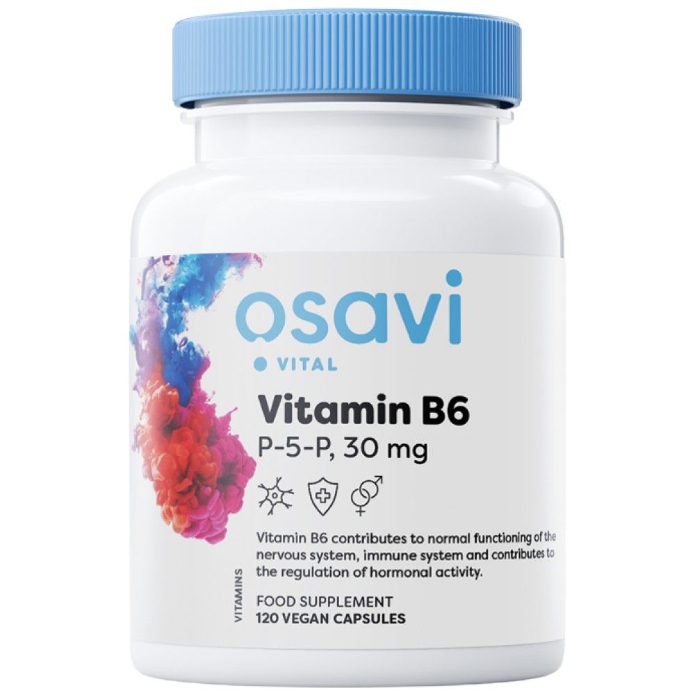 Vitamin B6 | P-5-P 30 mg-120 kapsul