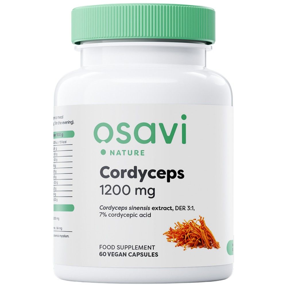 Cordyceps 1200 mg - 60 kapsul