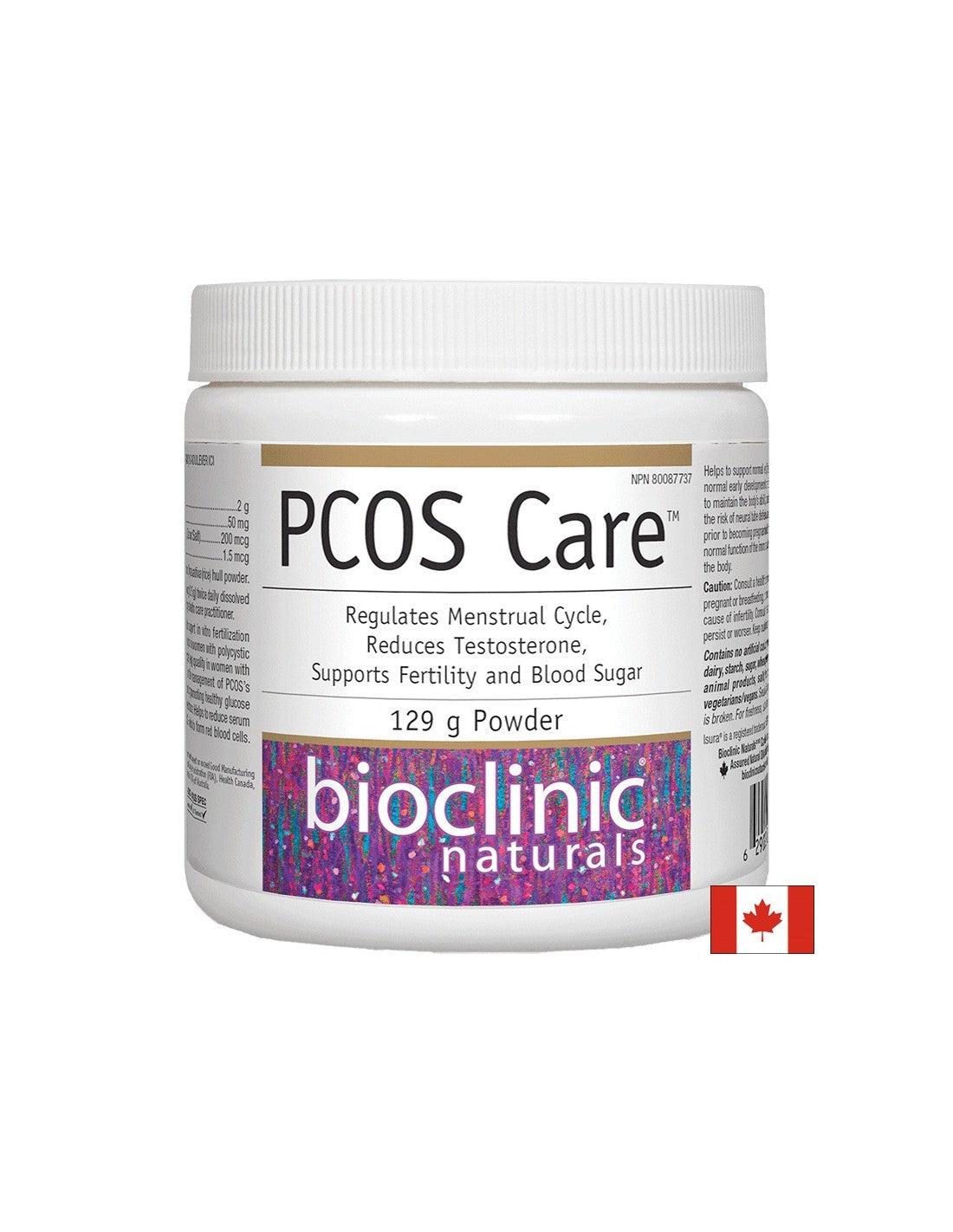 PCOS Care™ / Nega sindroma policističnih jajčnikov x 129 g <tc>Natural Factors</tc>