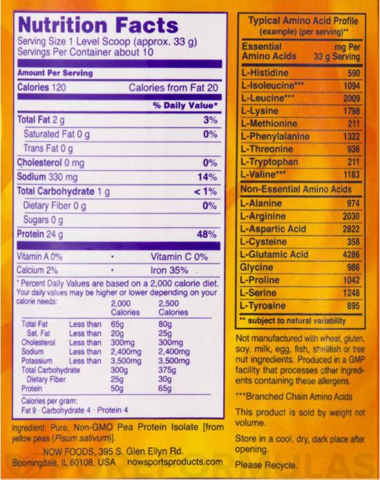 Grahovi beljakovine - 908 gramov