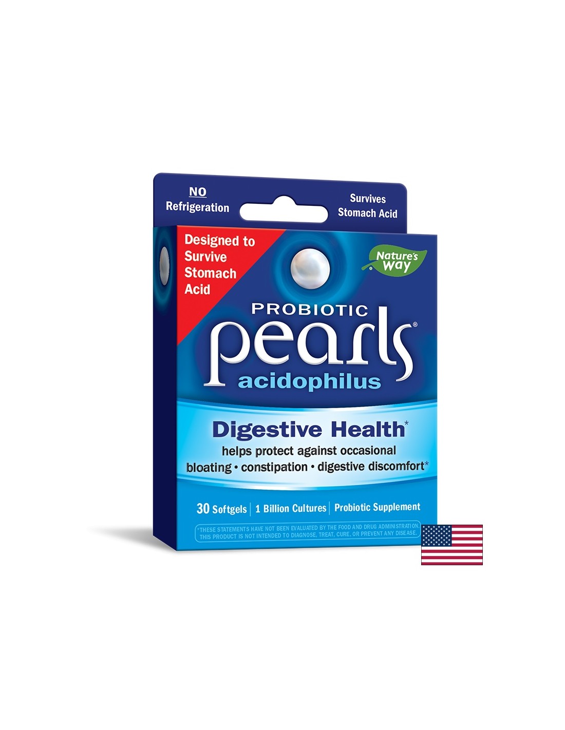 Pearls® Probiotic / Pearls® Probiotic, 1 milijarda aktivnih probiotikov x 30 kapsule softgela Narava pot