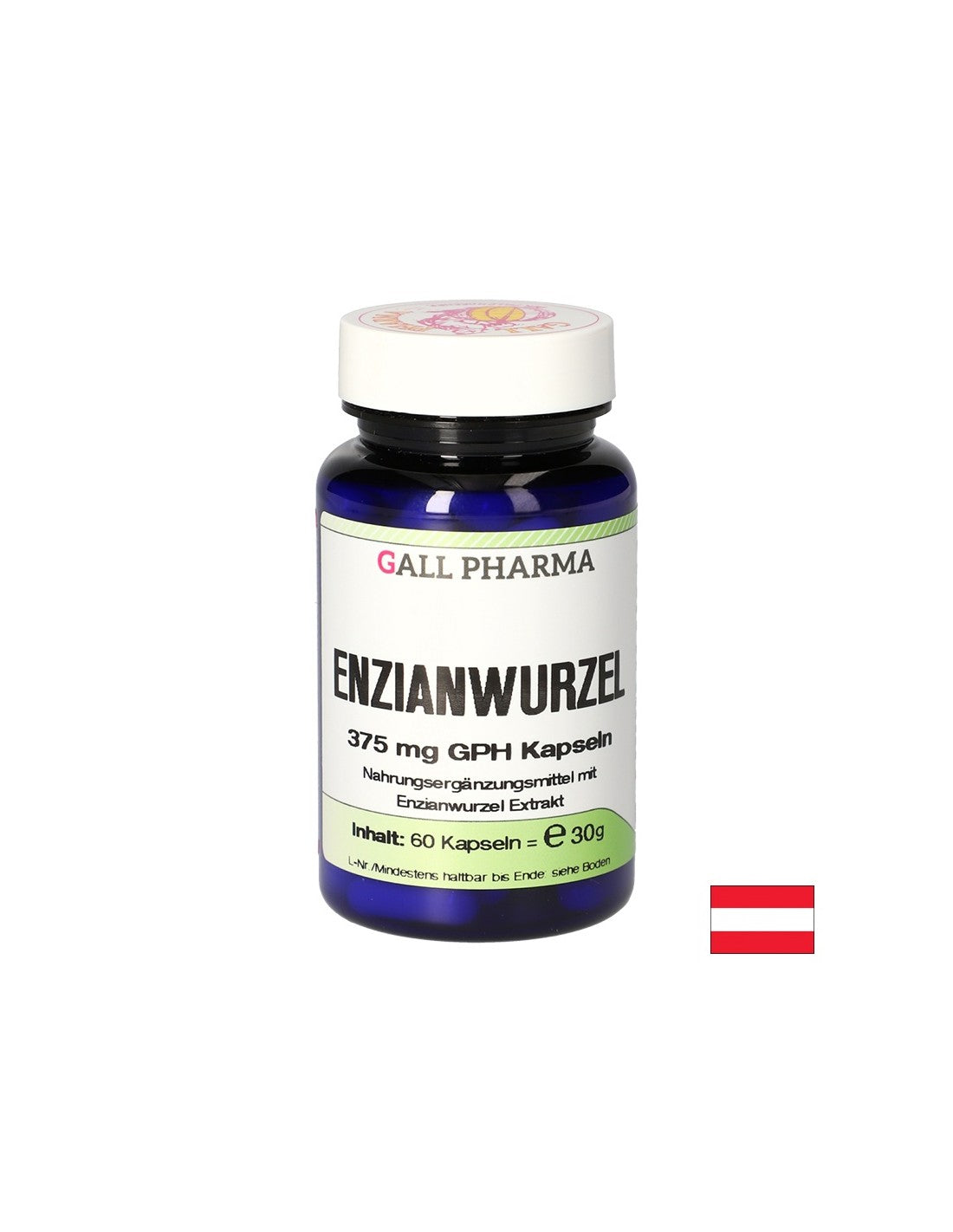 Izboljša prebavo - Gentian (koreninski ekstrakt), 60 kapsul