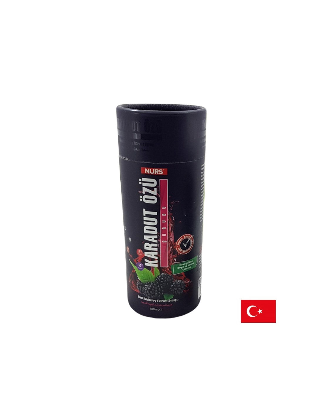 Black Mulberry Sirup - močan antioksidant, 320 g 32 dni vnosa