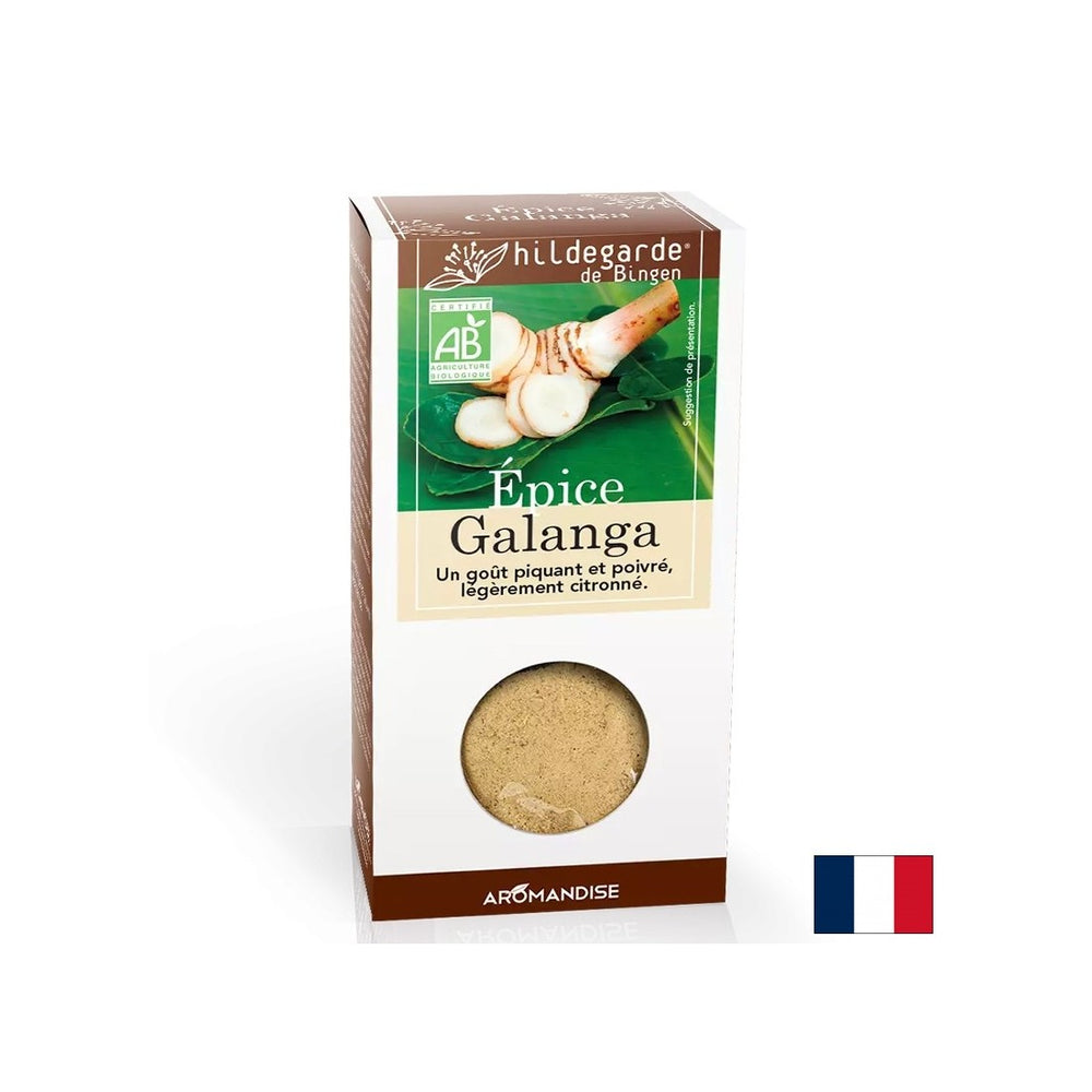 Galangal (korenina) - azijska začimba - za začimbe perutnine in morske jedi, 35 g, prah
