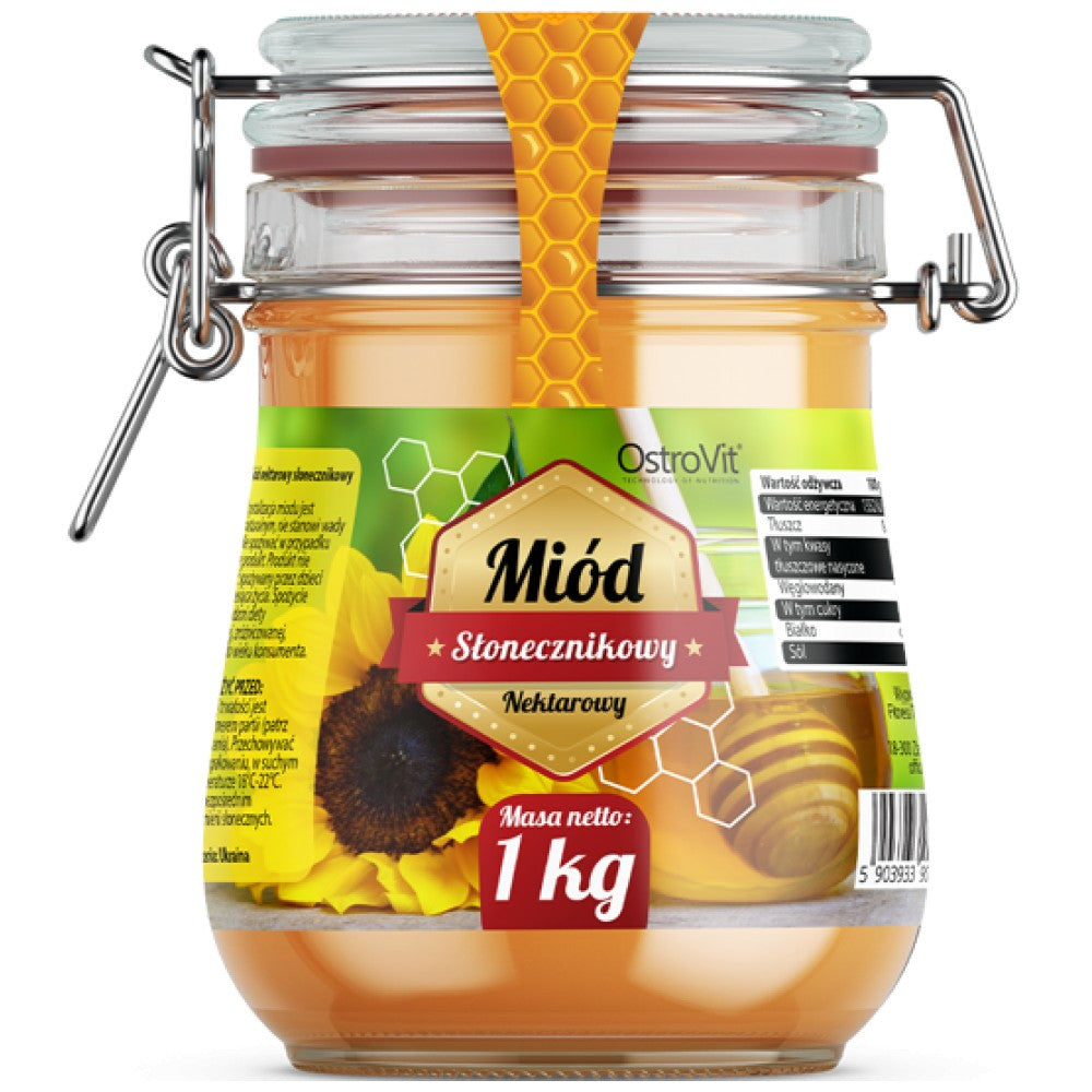 Naravni sončnični med / naravni sončnični med 1000 gramov