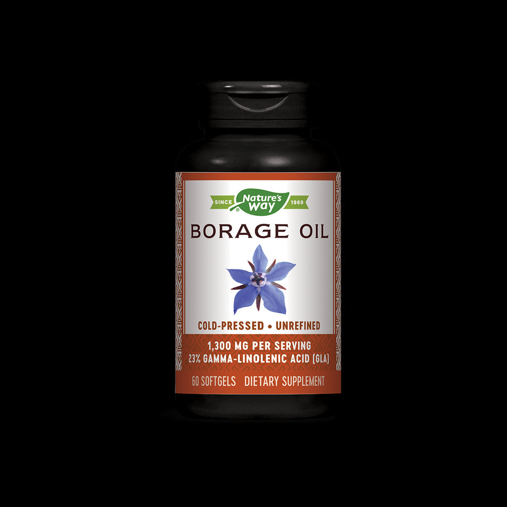 Borage olje 1300 mg - 60 kapsul