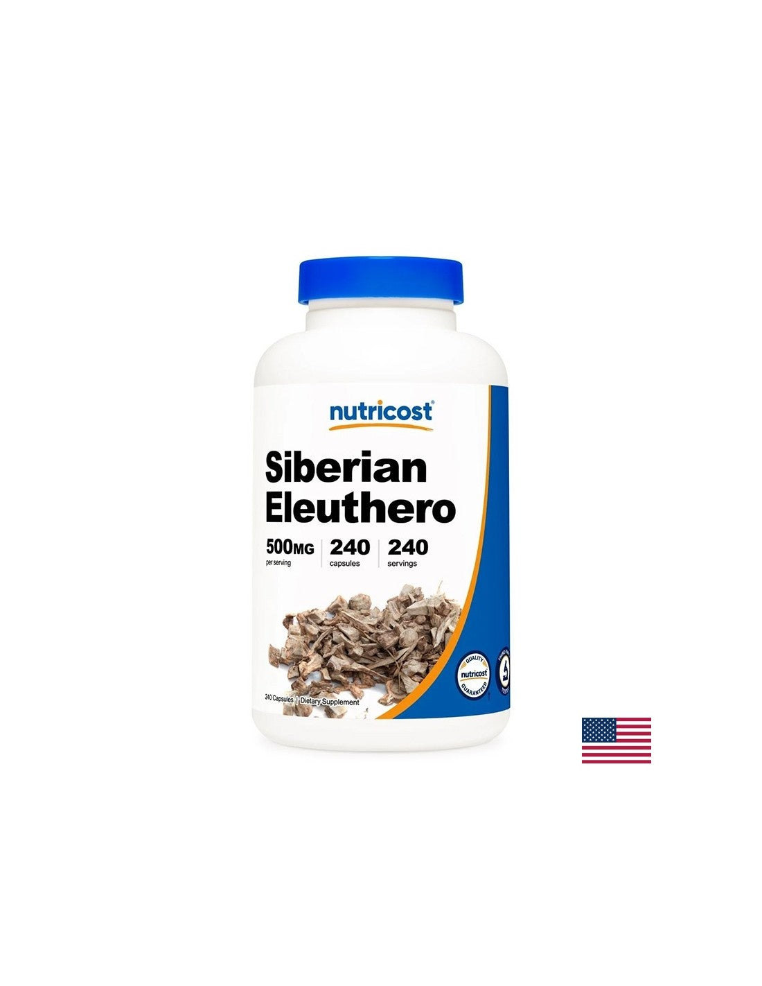 Poveča energijo in imuniteto - sibirski ginseng, 500 mg x 240 kapsul