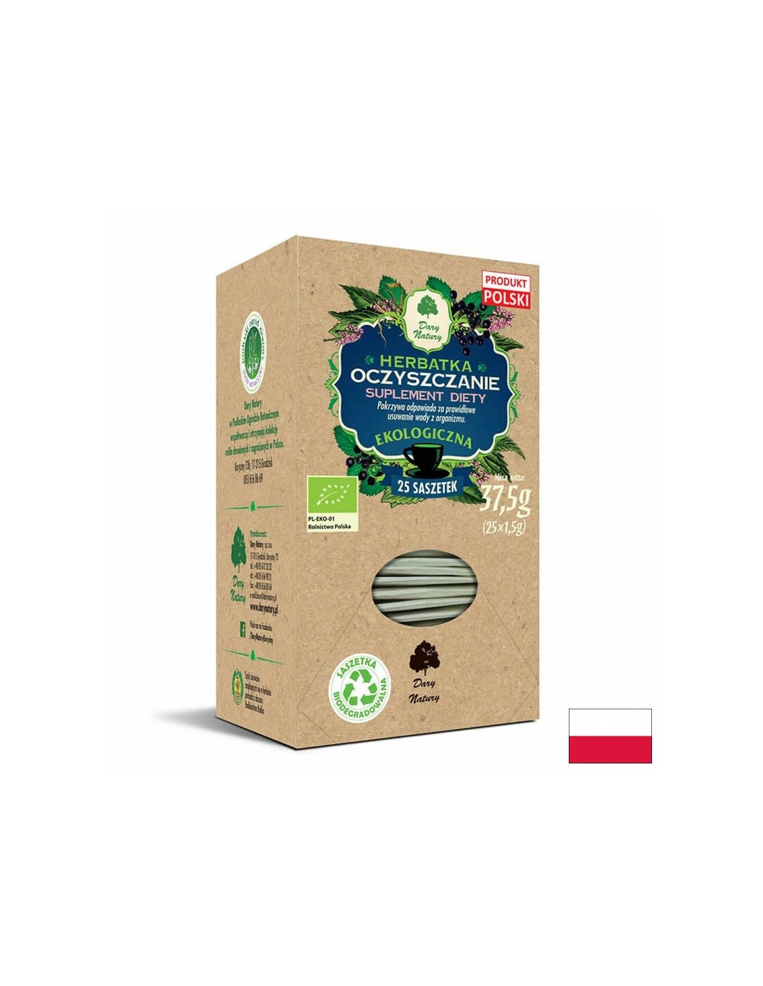 Čiščenje čaja, 25 paketov