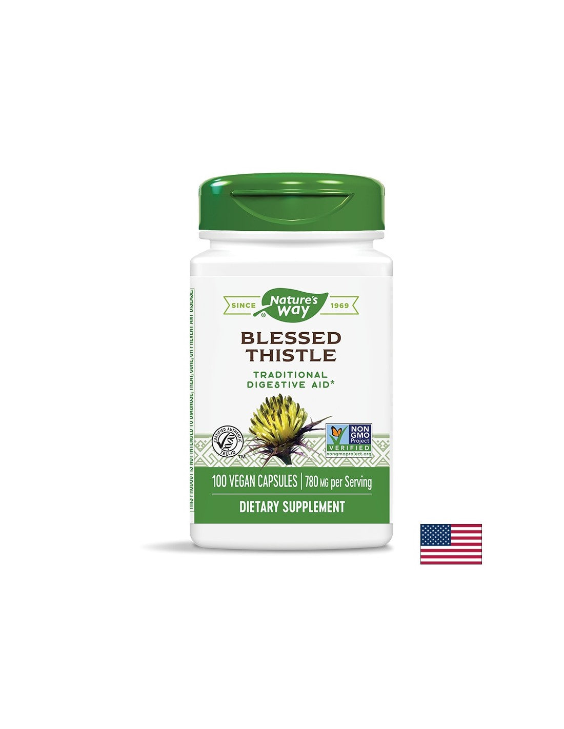 Blagoslovljen Thistle 390 mg - 100 kapsul