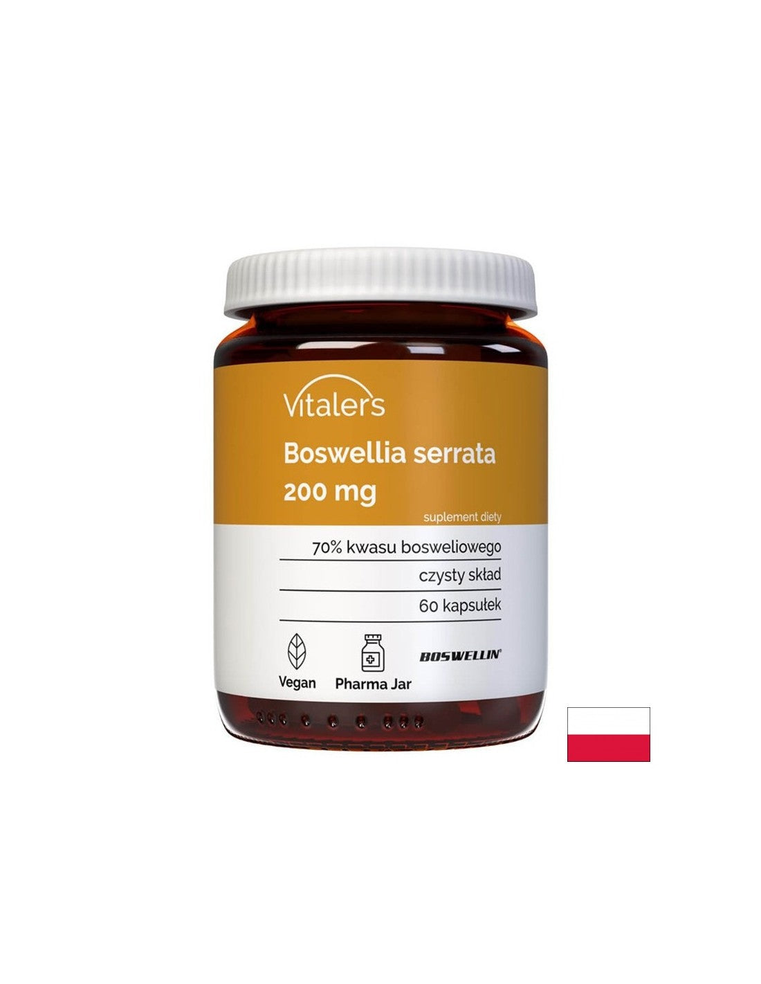 Za bolečine v sklepih - Boswellia, 200 mg x 60 kapsul