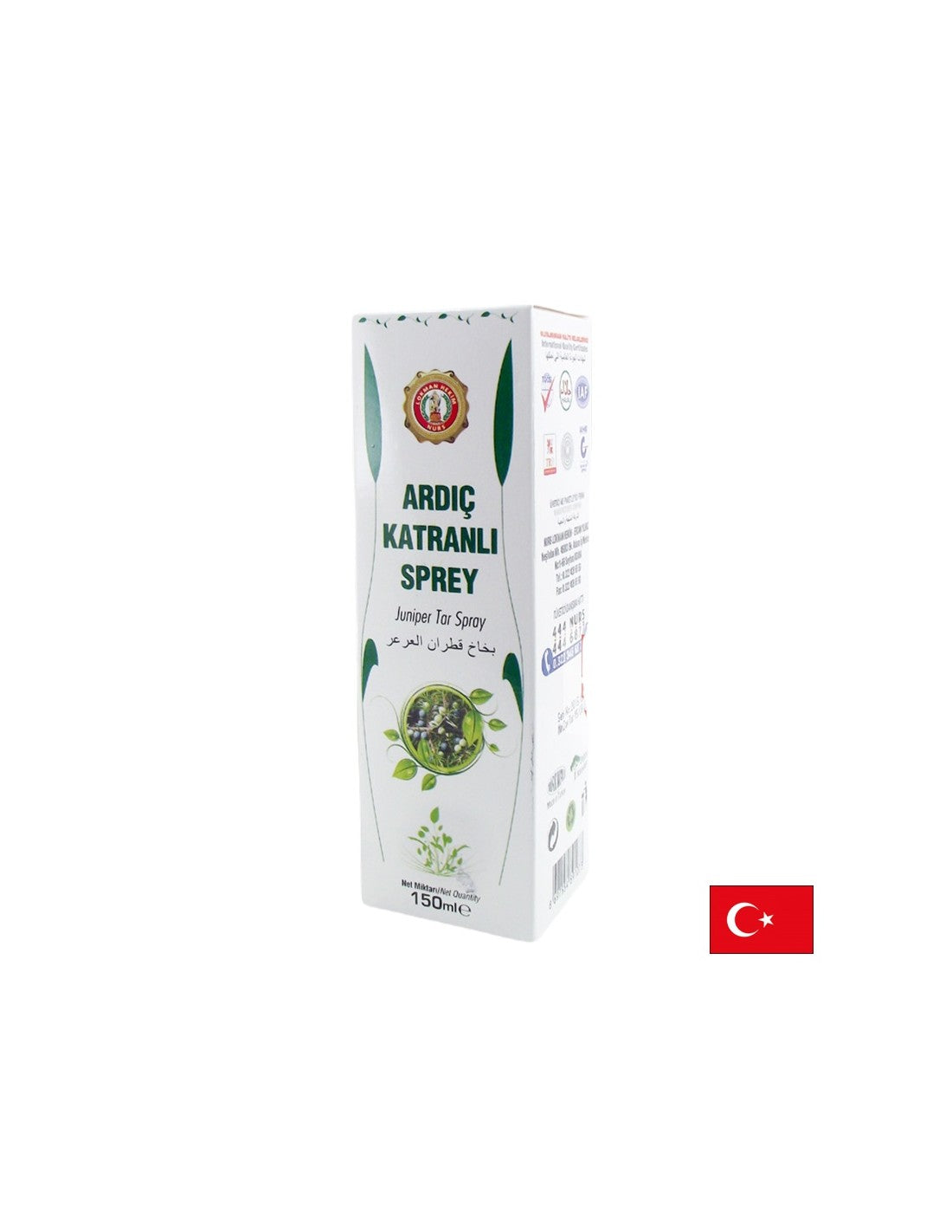 Rdeče katransko olje - draženje kože, razpršilo, 150 ml