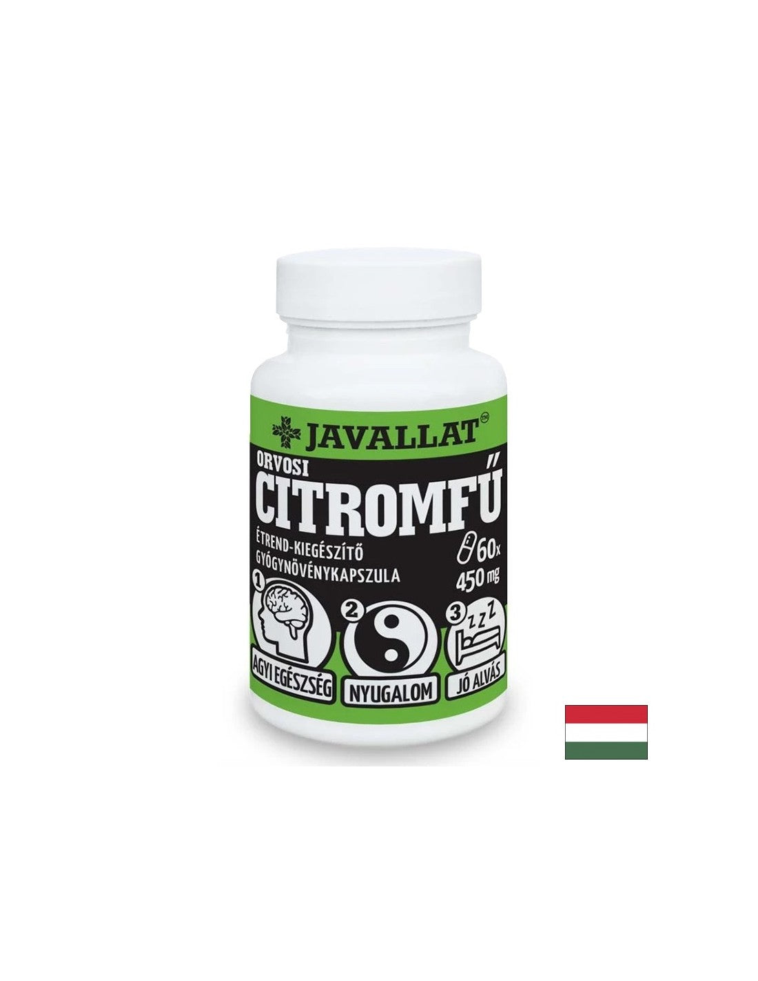 Za stres in nespečnost - limonin balzam (list), 450 mg x 60 kapsul